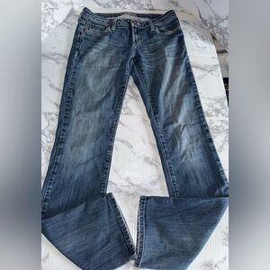 American Eagle Outfitters Size 6 Regular Straight 77 Y2K Vintage Denim Jeans